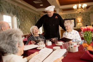 dining mike serves chelsea senior living dining mike serves chelsea senior living