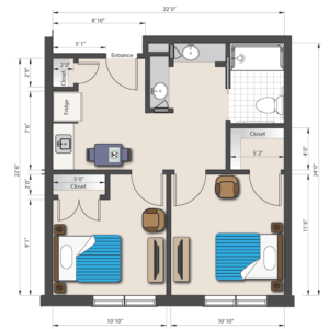 The Lyndhurst Assisted Living Companion Suite