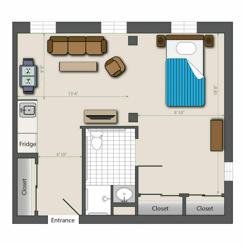 Al Large Two Room Suite