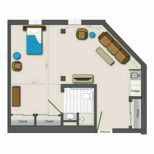Al Small Two Room Suite