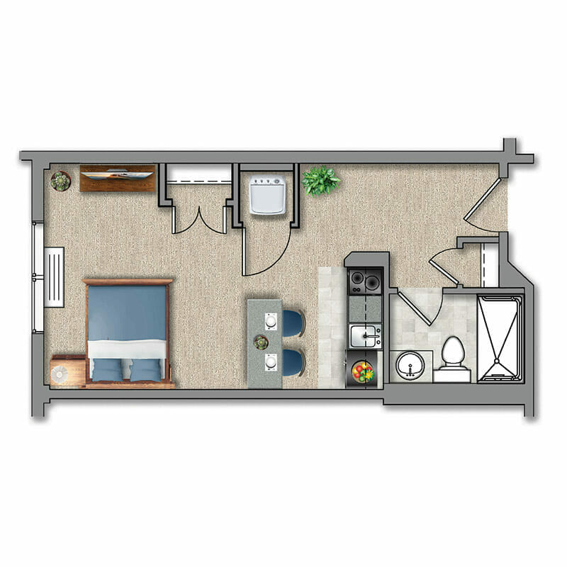 Studio Apartment