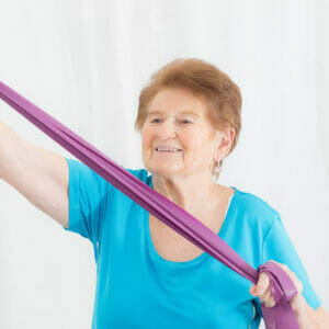 Older Woman Exercising