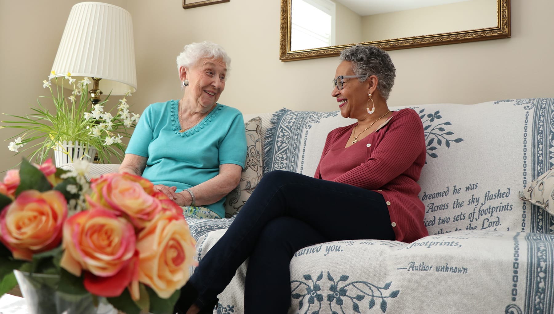 Annette And Betty Wide Couch